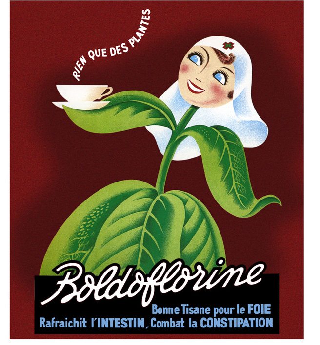 Boldoflorine Houdan affiche