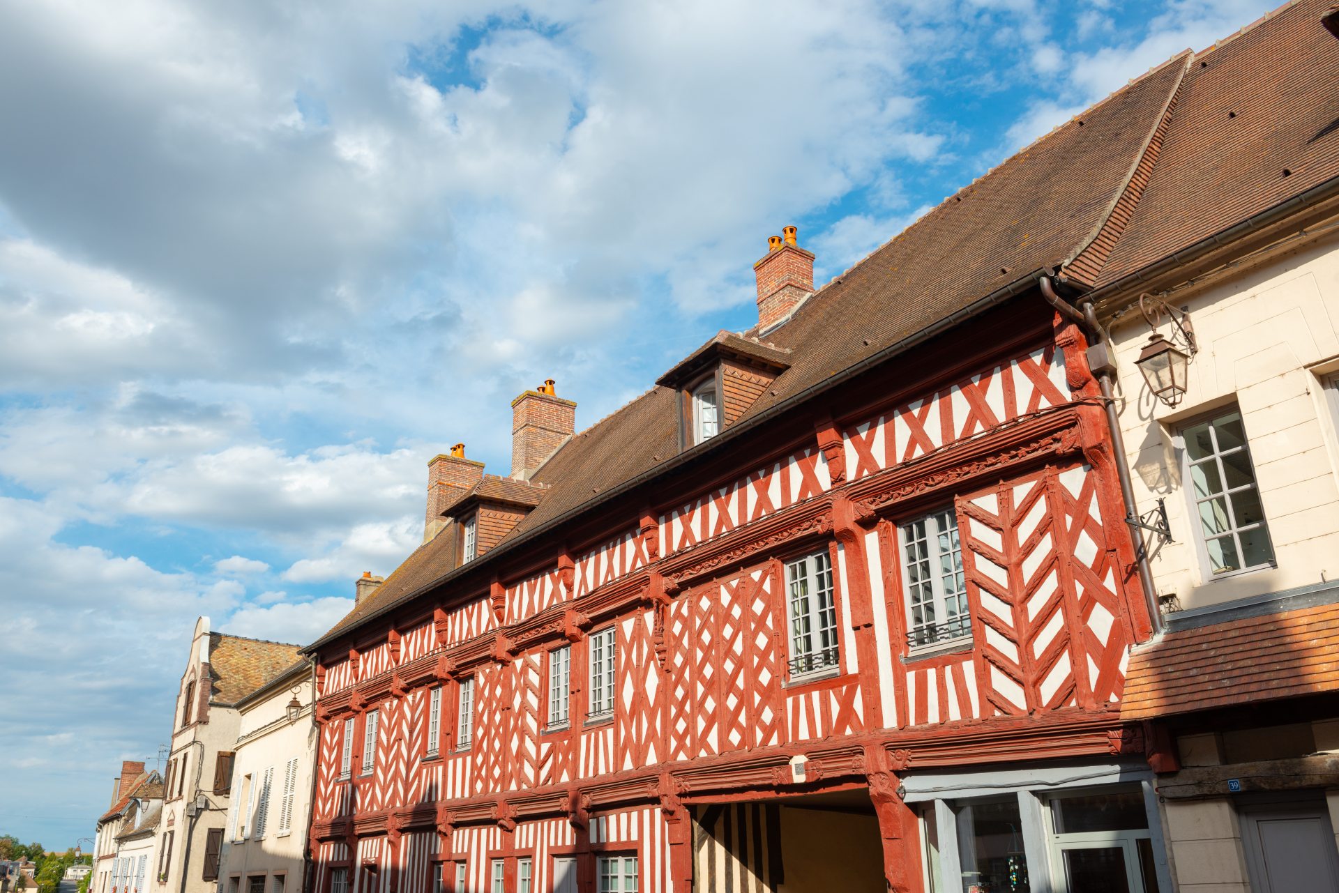 Houdan patrimoine auberge Ecu de France