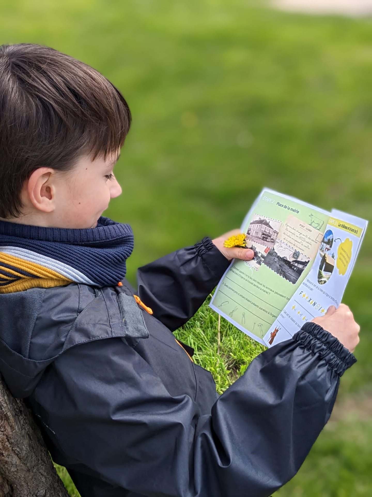 Enfant livret-jeux Orgerus
